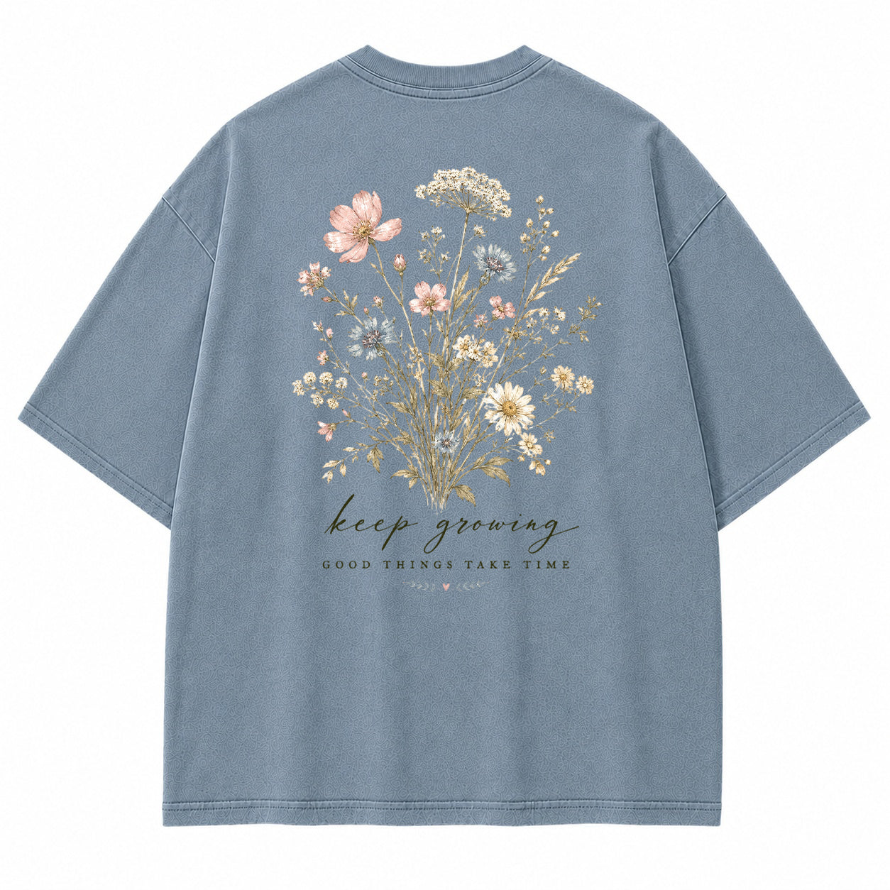 Keep Growing Floral Graphic T-Shirt