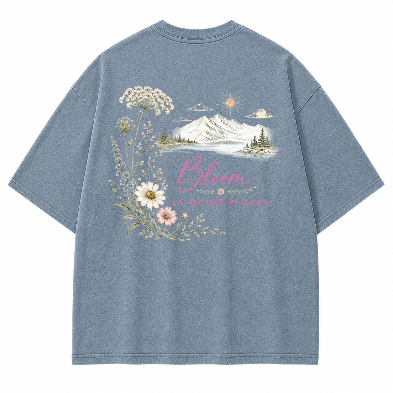Bloom in Quiet Places Graphic T-Shirt