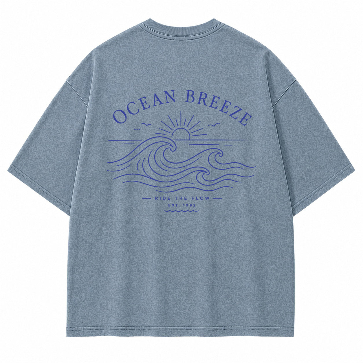 Ocean Breeze Minimal Graphic T-Shirt