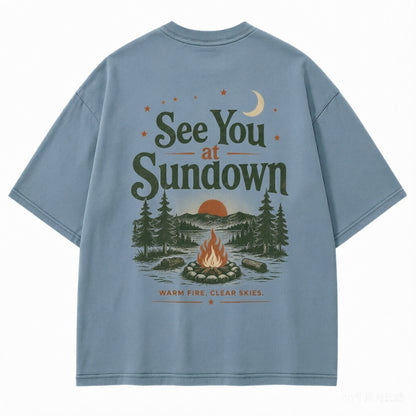 See You at Sundown Campfire Nights Graphic Tee