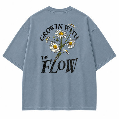 Grow With The Flow Daisy Graphic T-Shirt