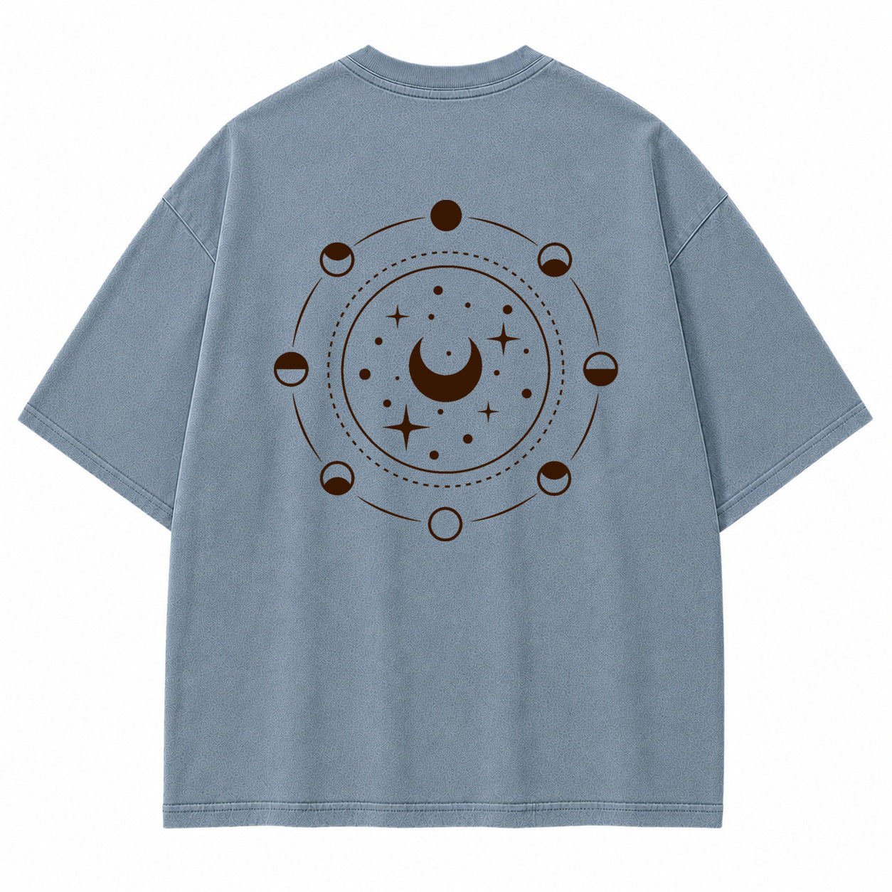 Lunar Phase Celestial Moon Graphic T-Shirt