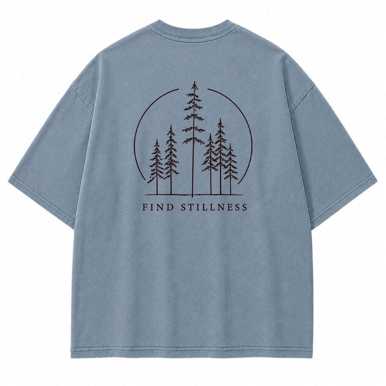Find Stillness Pine Forest Graphic T-Shirt