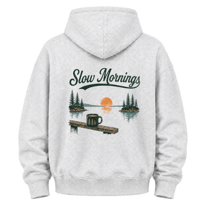 Morgenstunden am See Grafik-Hoodie