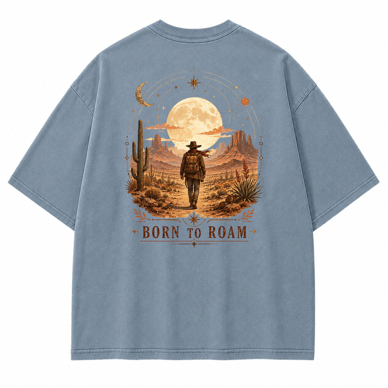 Born To Roam Desert Explorer Graphic T-Shirt