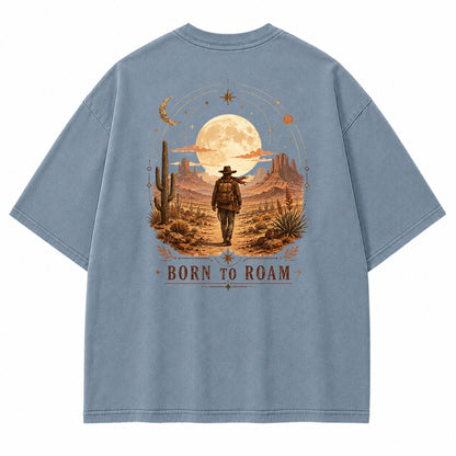 Born To Roam Desert Explorer Graphic T-Shirt