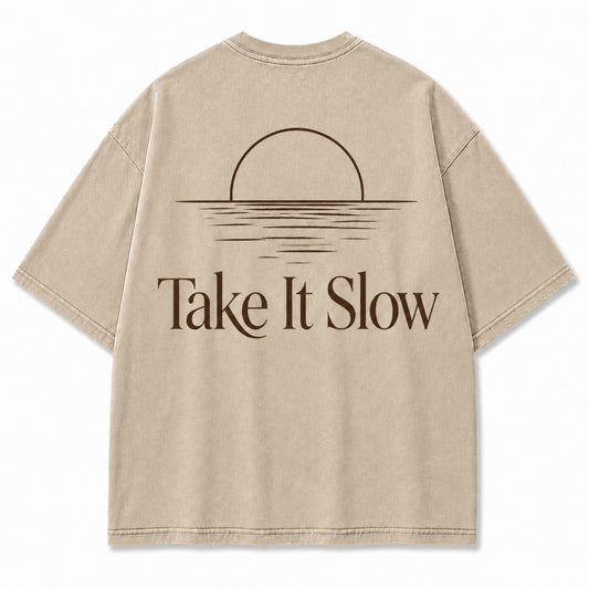 Still Water, Slow Days Tee