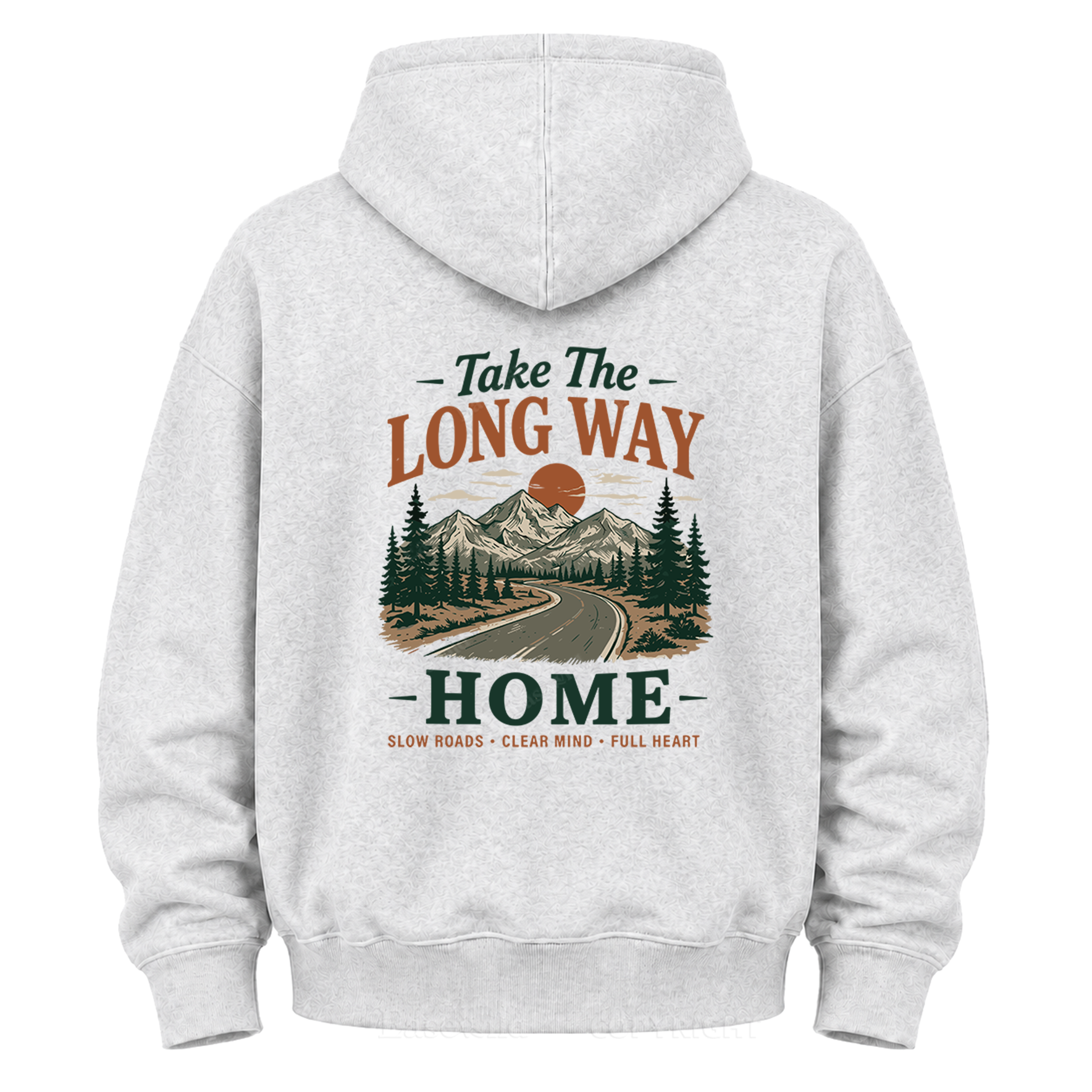 Take the Long Way Home Graphic Hoodie