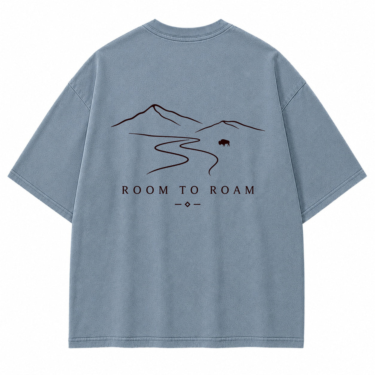 Room to Roam Mountain Bison Graphic T-Shirt