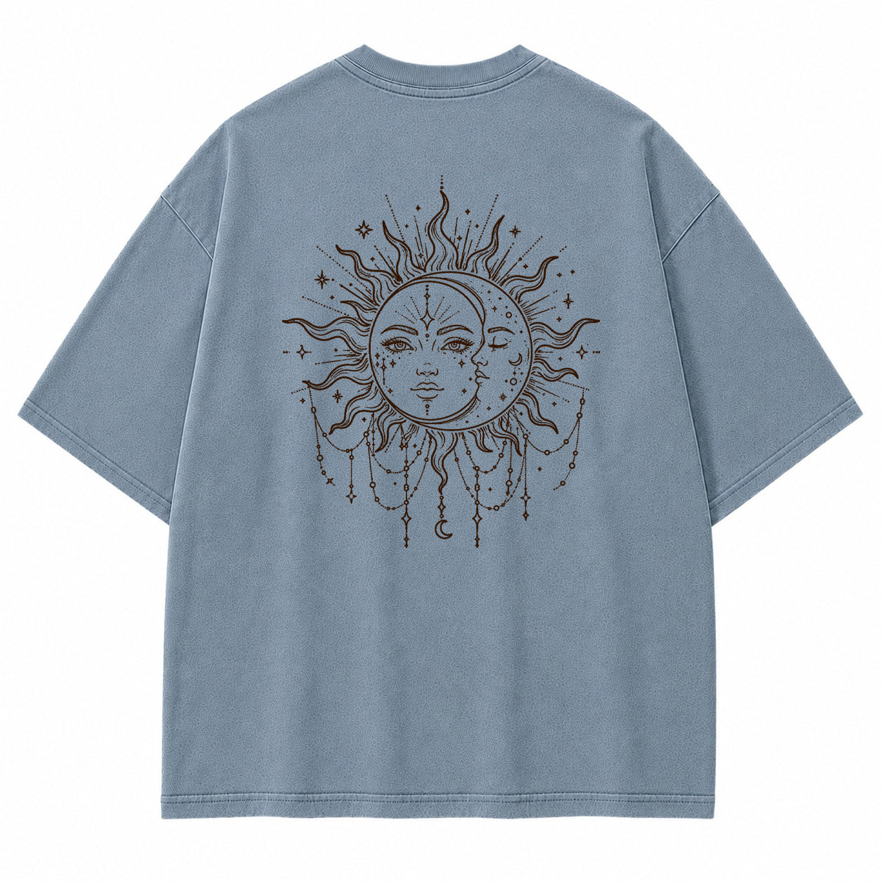 Sun Moon Celestial Spirit Graphic T-Shirt