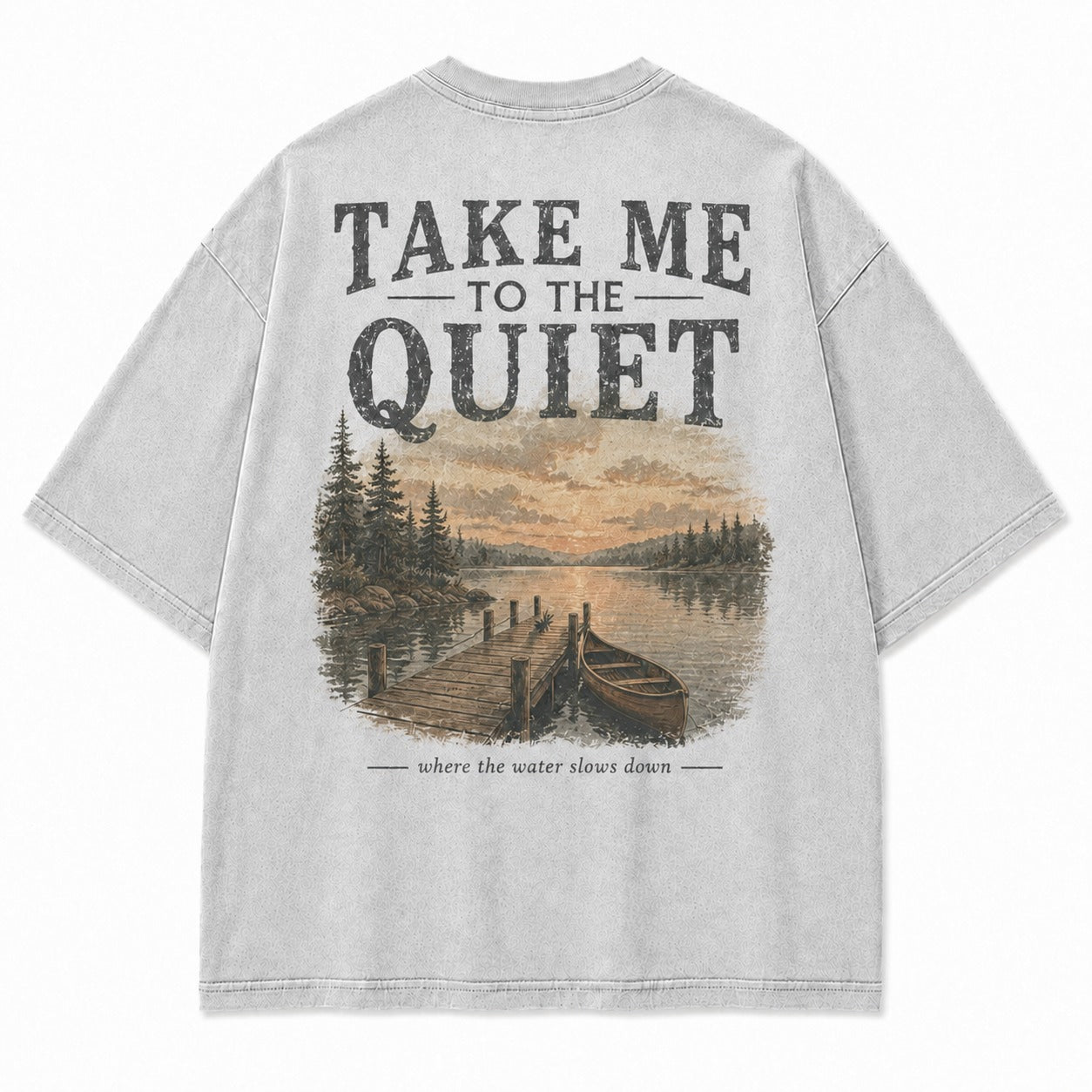 Take Me to the Quiet Washed T-Shirt