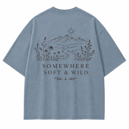 Somewhere Soft & Wild Graphic T-Shirt