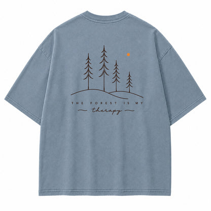 The Forest Is My Therapy Graphic T-Shirt