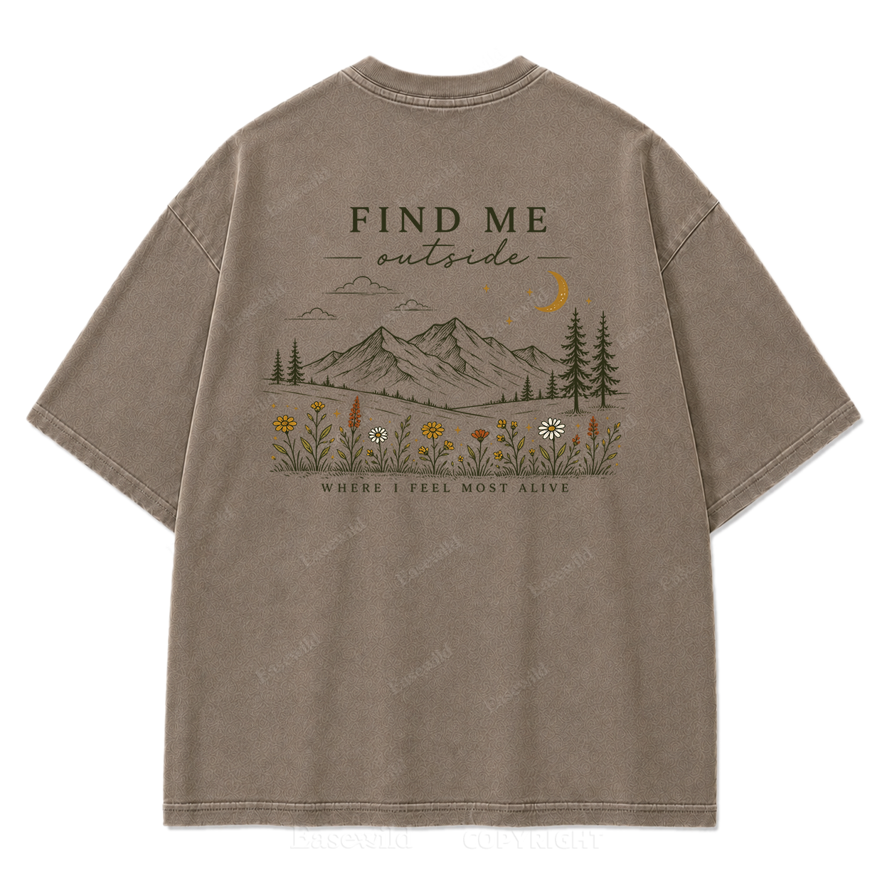 Where I Feel Most Alive Print Tee