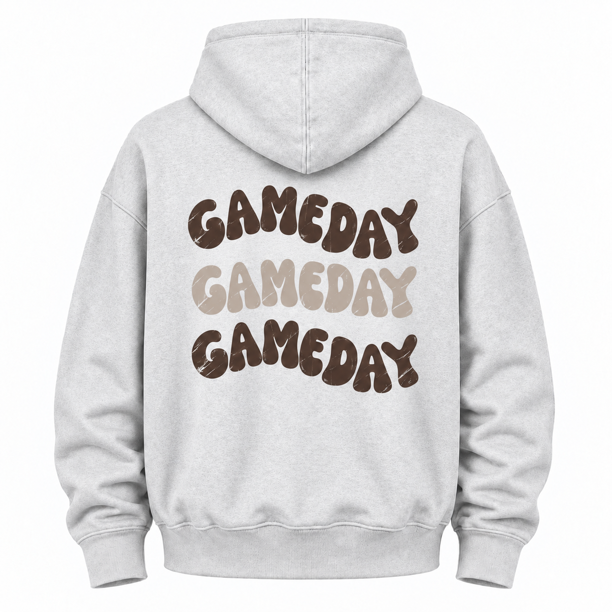 Game Day Baseball Stitch Graphic Hoodie