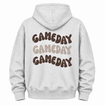 Game Day Baseball Stitch Graphic Hoodie