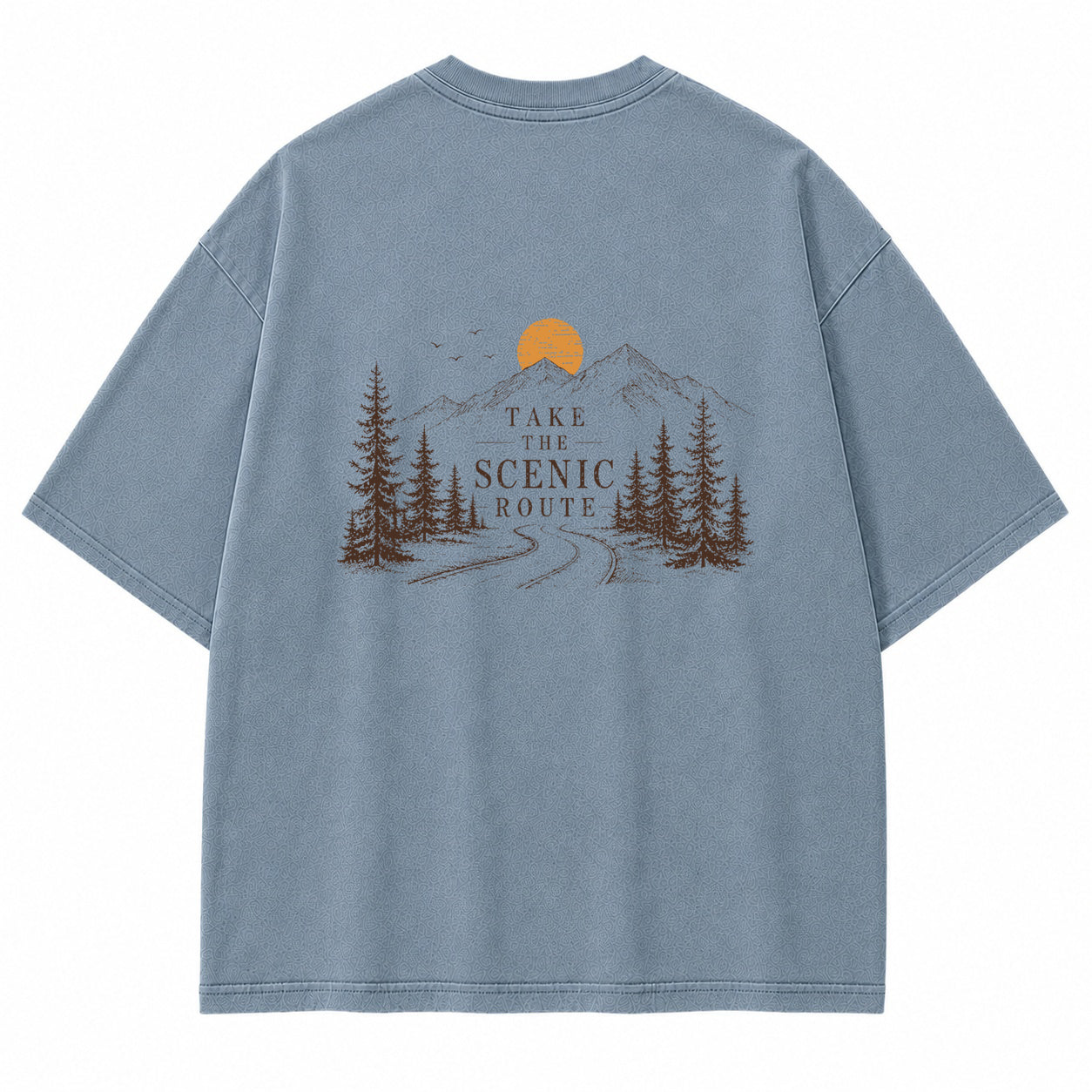 Take The Scenic Route Graphic T-Shirt
