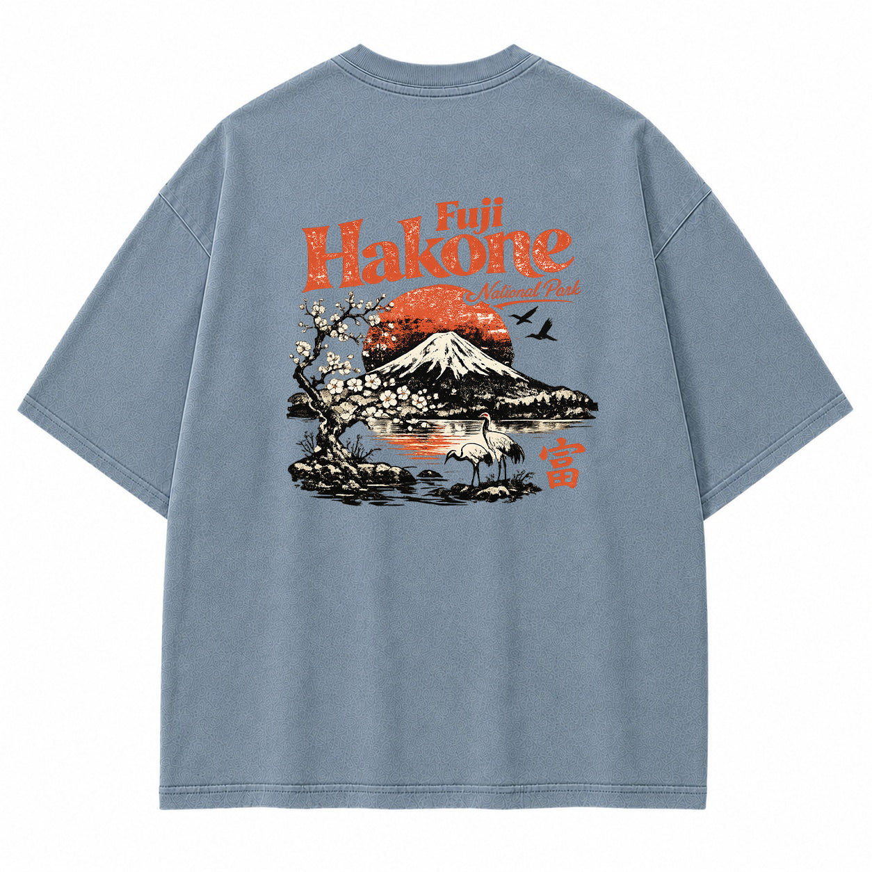 Fuji Hakone Mountain Vintage Graphic T-Shirt