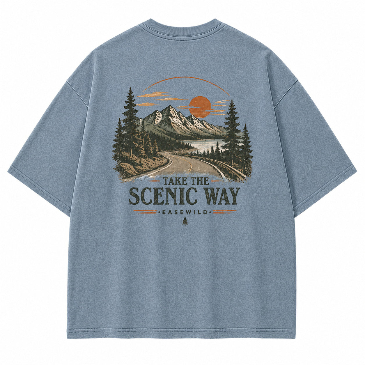Scenic Ridge Journey Graphic T-Shirt