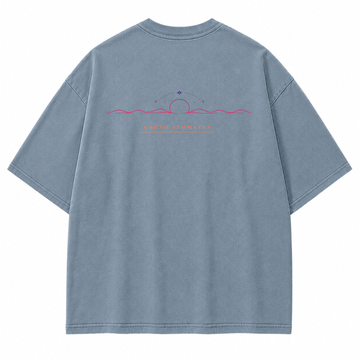 Earth Symmetry Desert Horizon Graphic T-Shirt