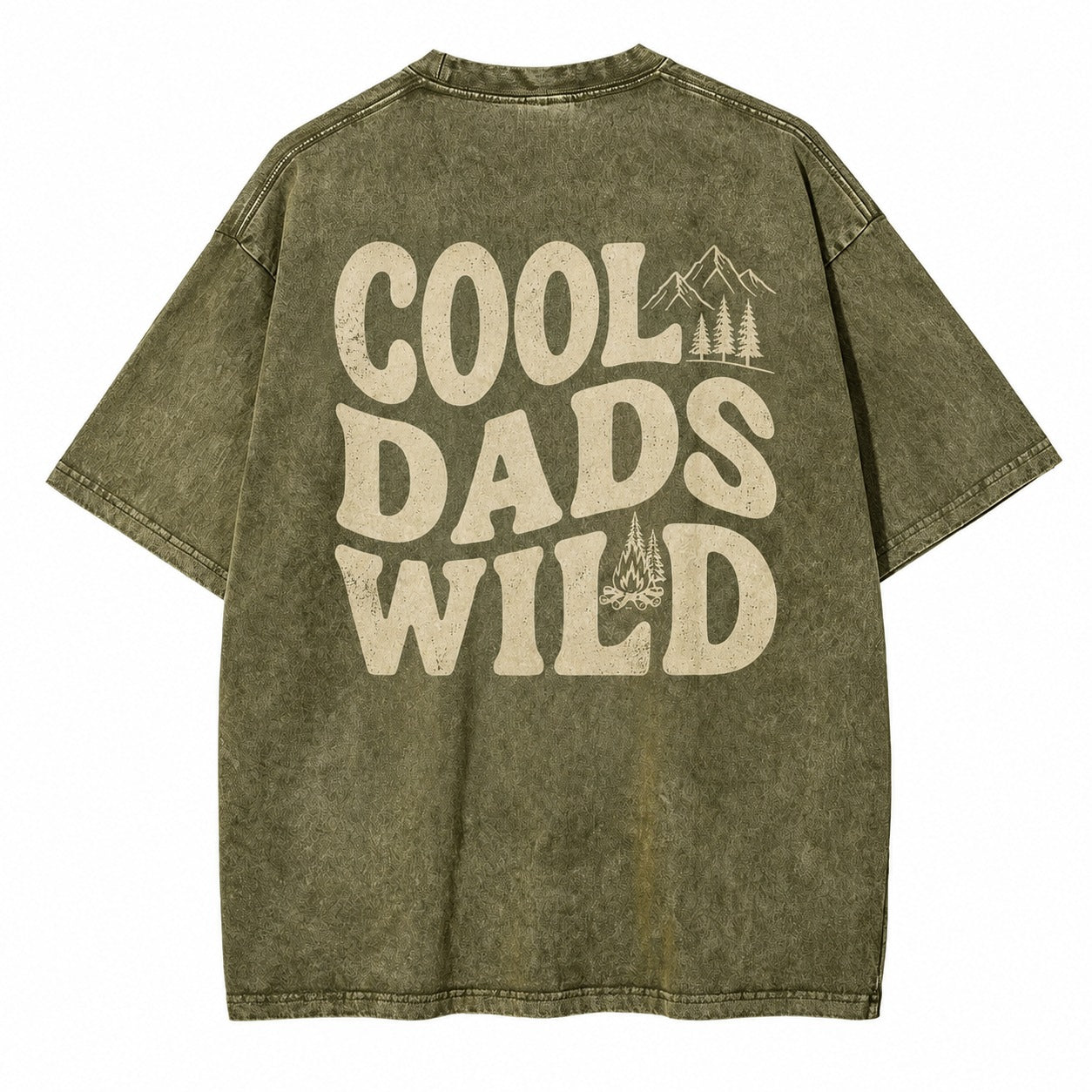 Cool Dads Wild Outdoor Washed T-Shirt