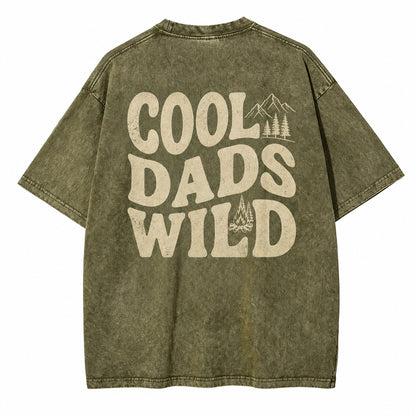 Cool Dads Wild Outdoor Washed T-Shirt