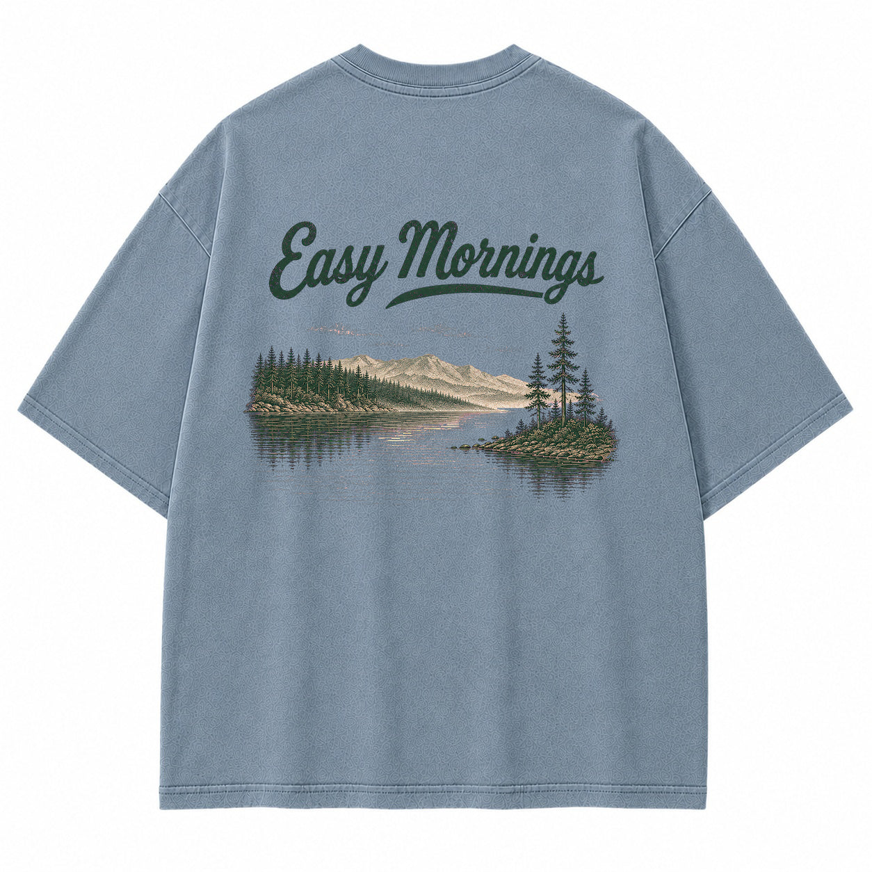 Easy Mornings Lake Graphic T-Shirt