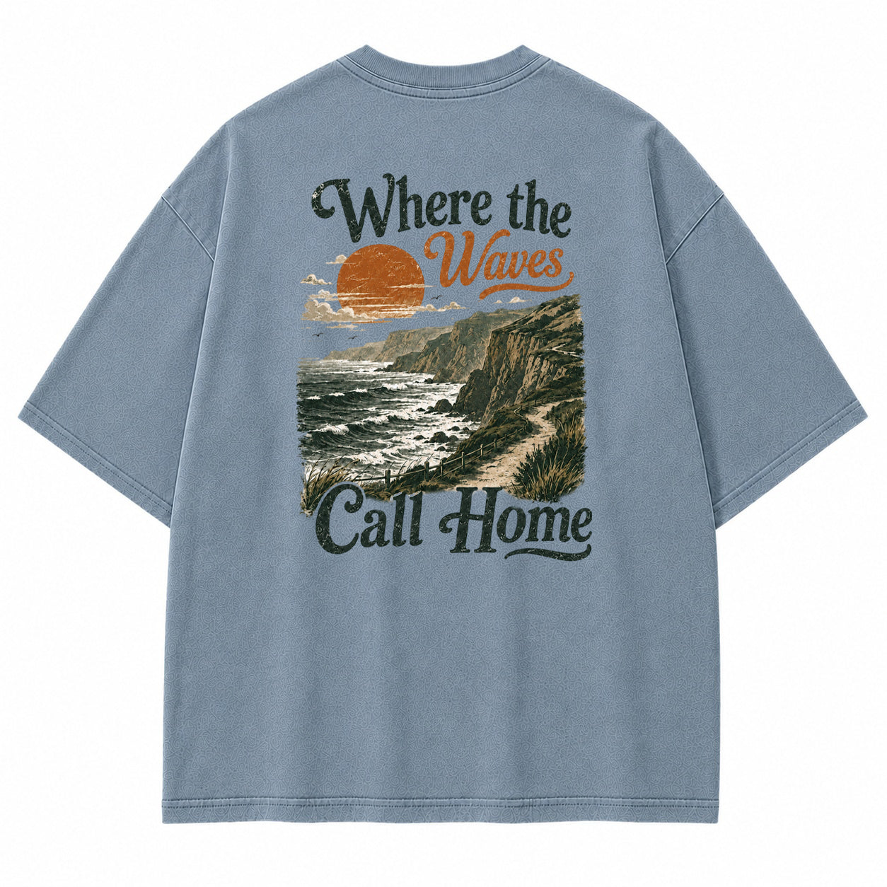 Where the Waves Call Home Graphic T-Shirt