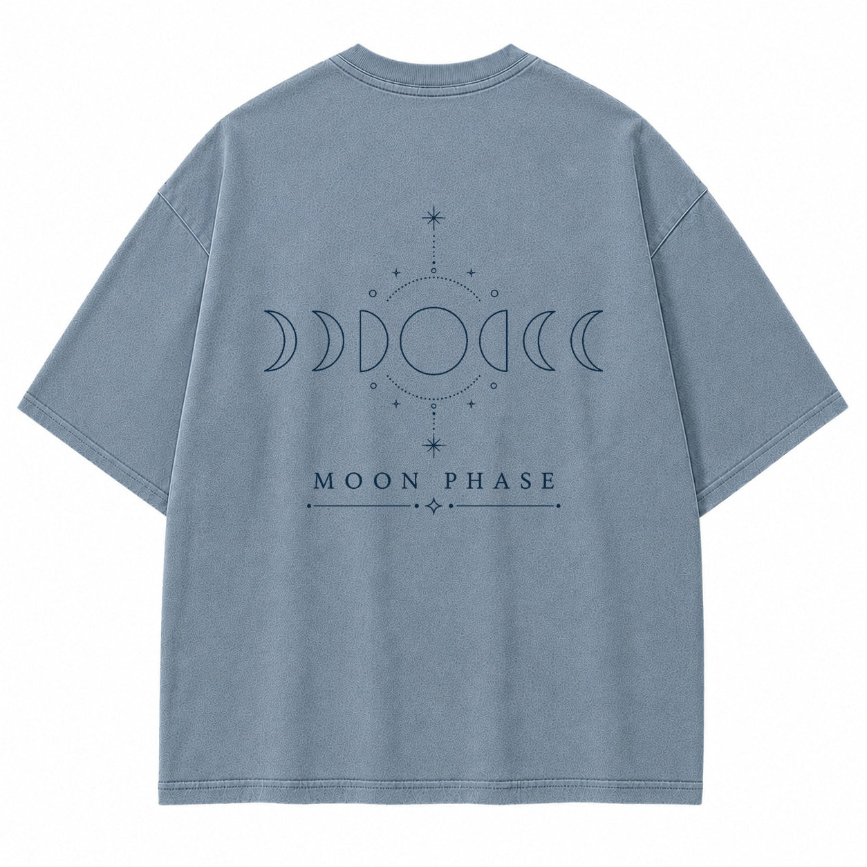 Moon Phase Minimal Graphic T-Shirt