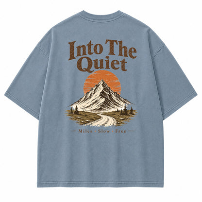 Into The Quiet & Free Oversized Tee T-Shirt