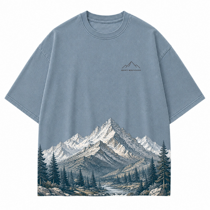 Summit Echo Alpine Landscape Graphic T-Shirt
