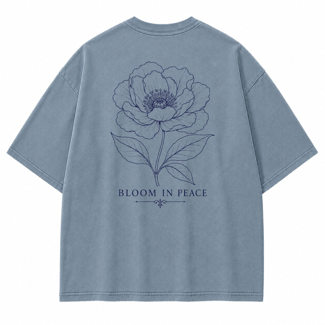 Bloom In Peace Floral Graphic T-Shirt