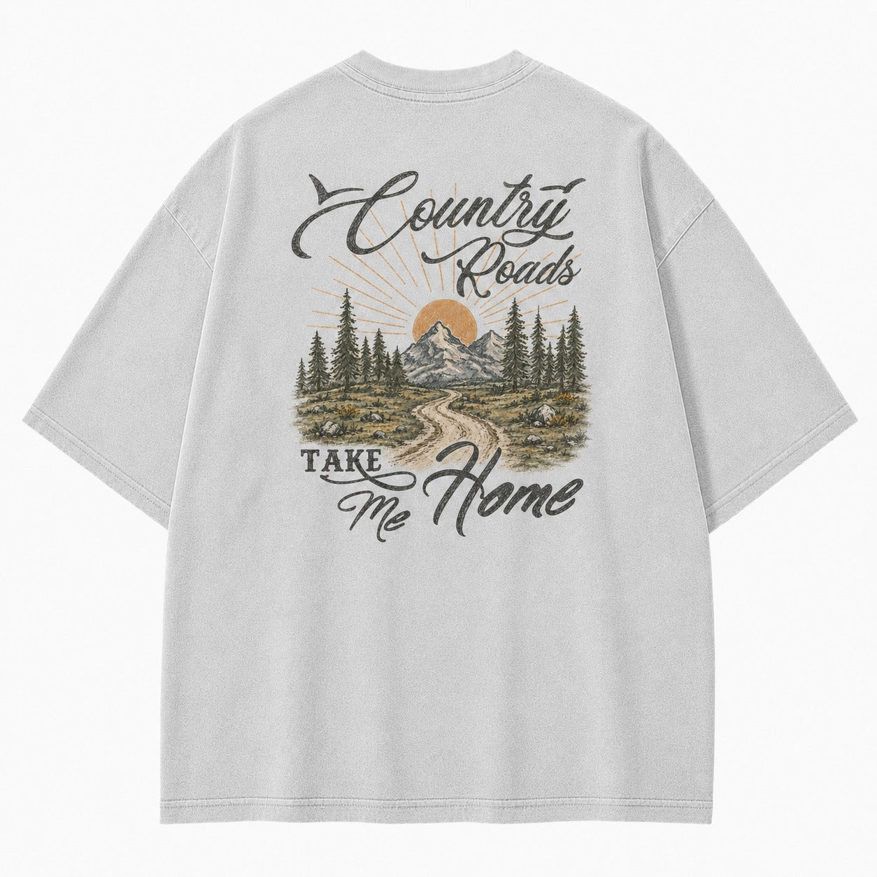 Country Roads Take Me Home Graphic Tee