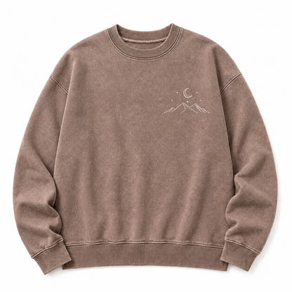Stay Wild Stay Soft Washed Graphic Sweatshirt