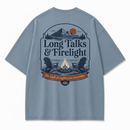 Long Talks & Firelight Graphic Tee