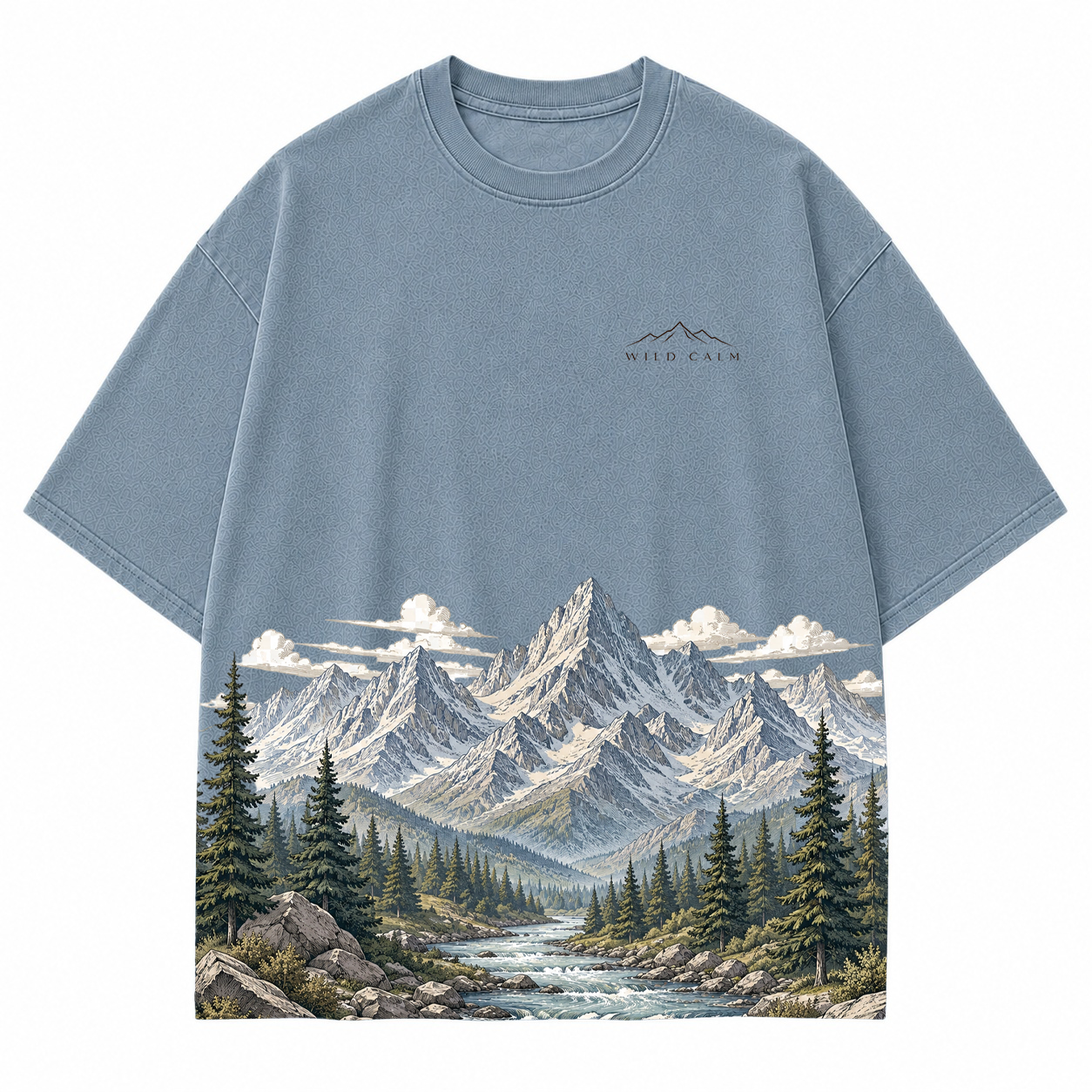Timber Crest Alpine Wilderness Graphic T-Shirt