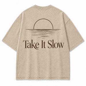 Still Water, Slow Days Tee