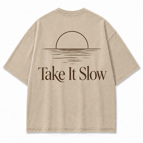 Still Water, Slow Days Tee