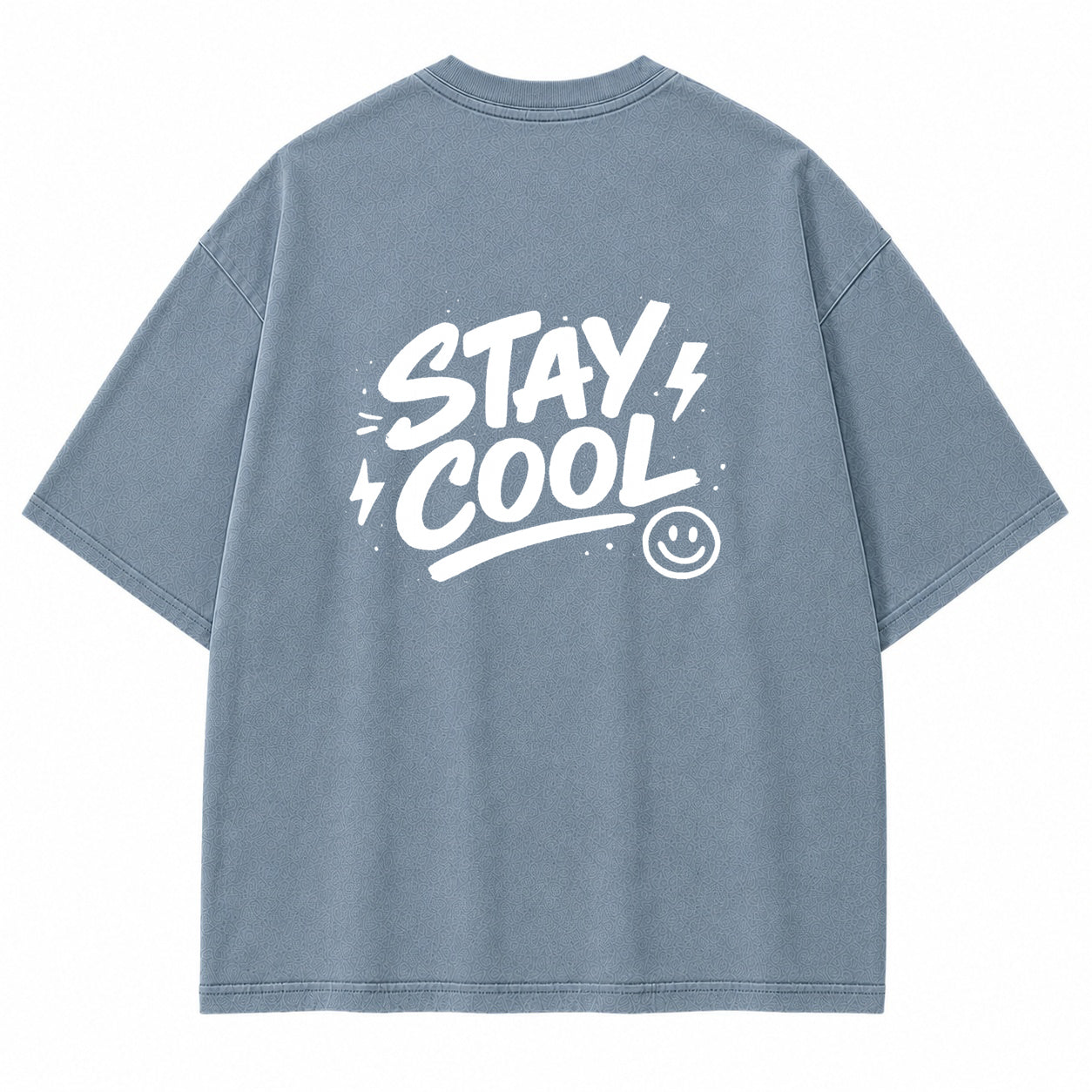 Stay Cool Smiley Graphic T-Shirt