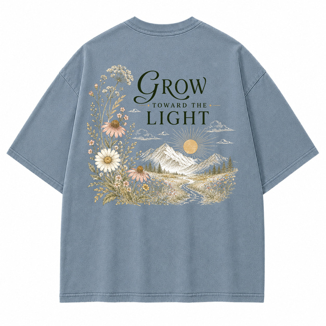 Bloom Toward The Light Graphic T-Shirt