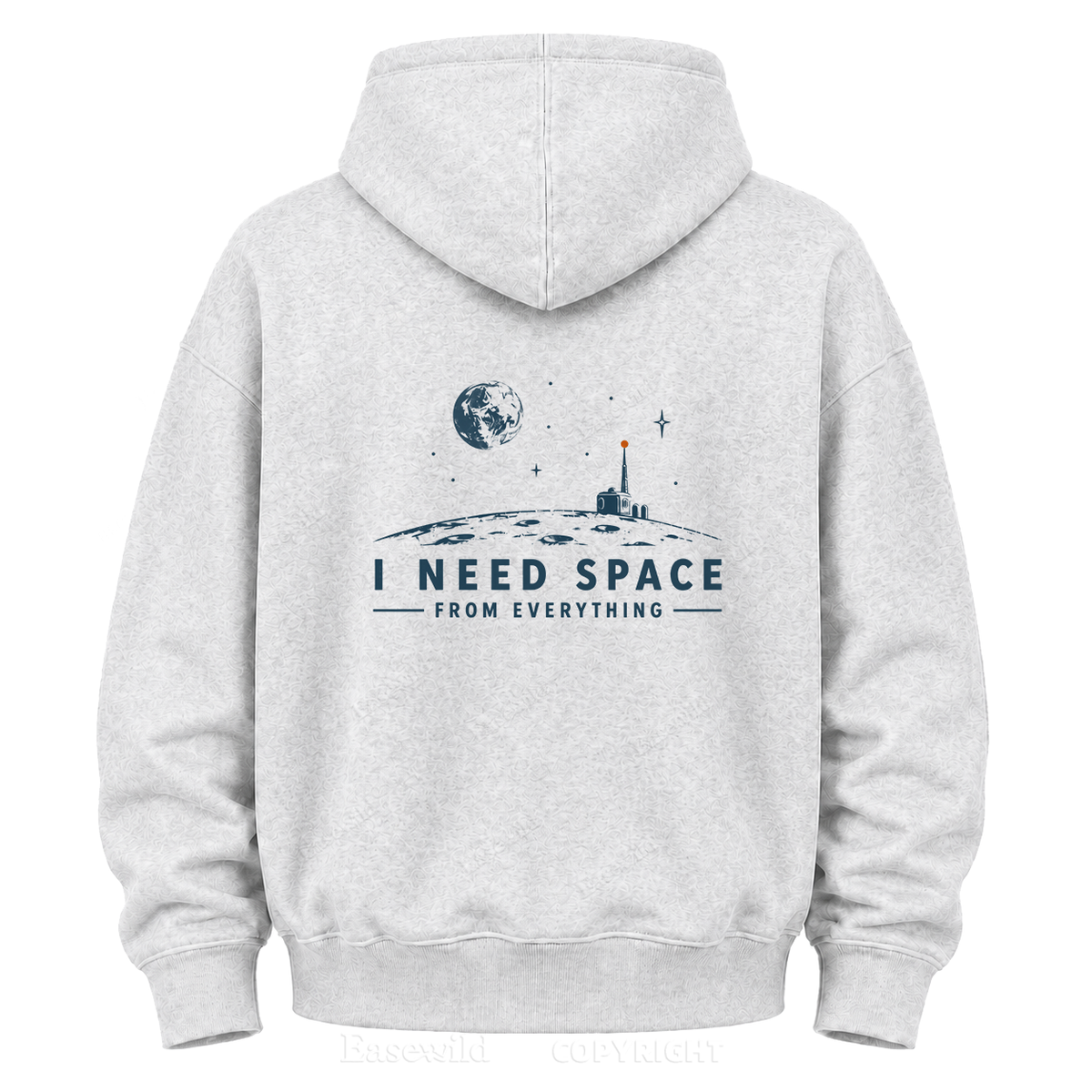 Moon Base Graphic Hoodie