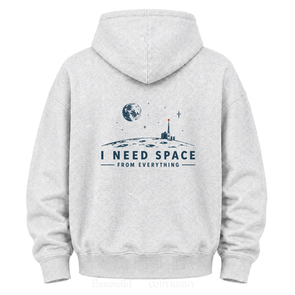 Moon Base Graphic Hoodie