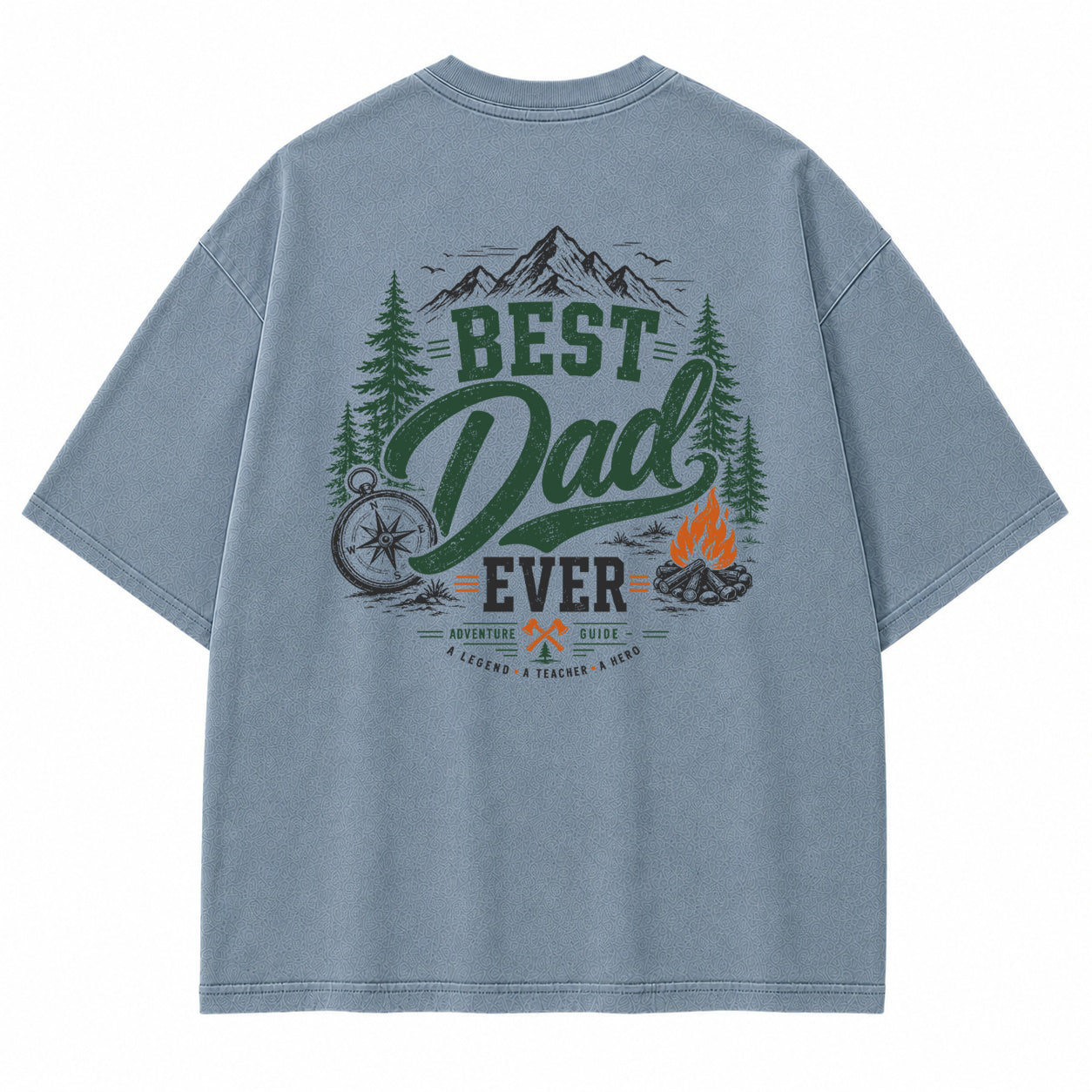 Best Dad Ever Outdoor Graphic T-Shirt