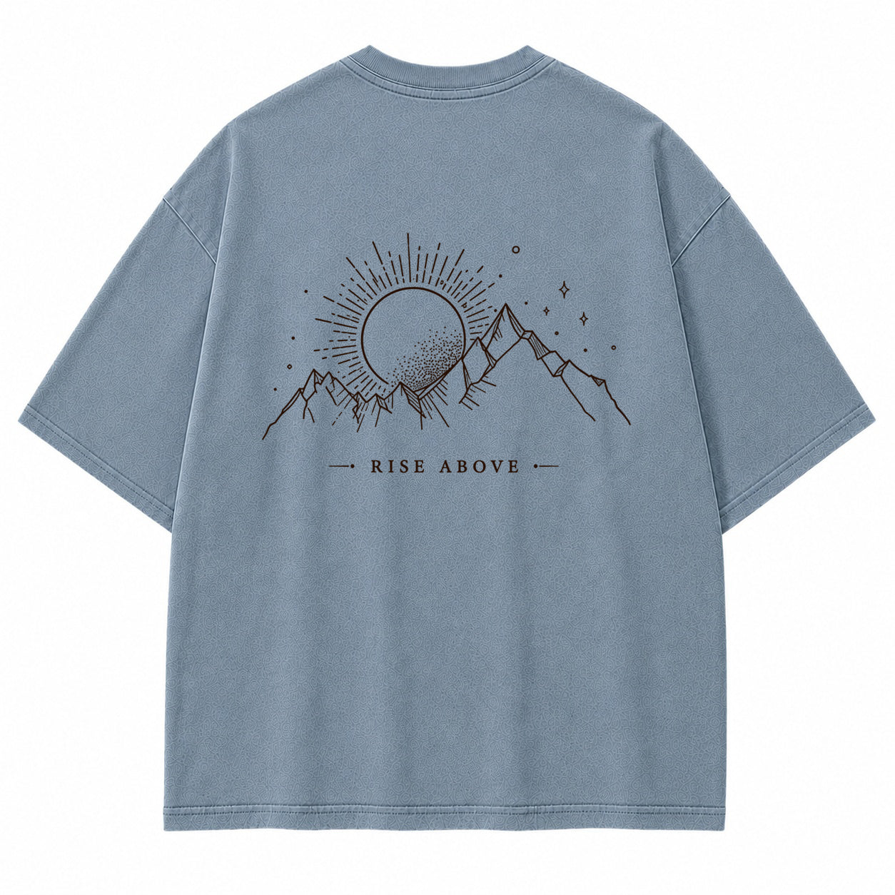 Rise Above Mountain Sun Graphic T-Shirt