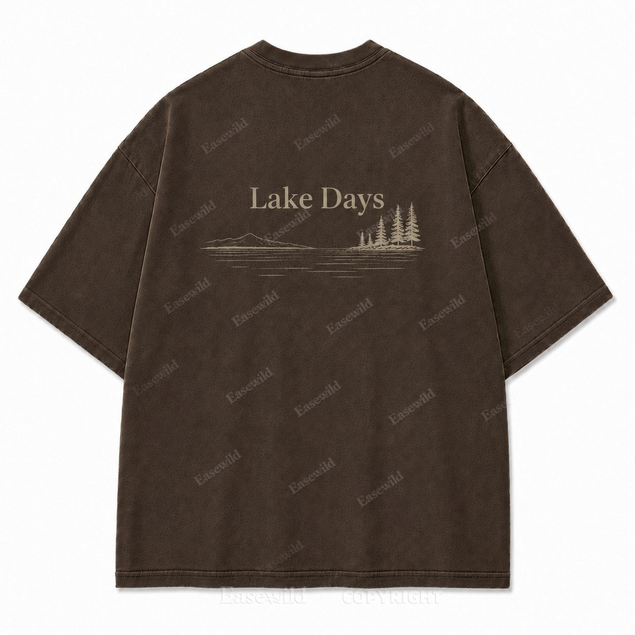 Where Quiet Lake Days Feel Simple and Free Tee