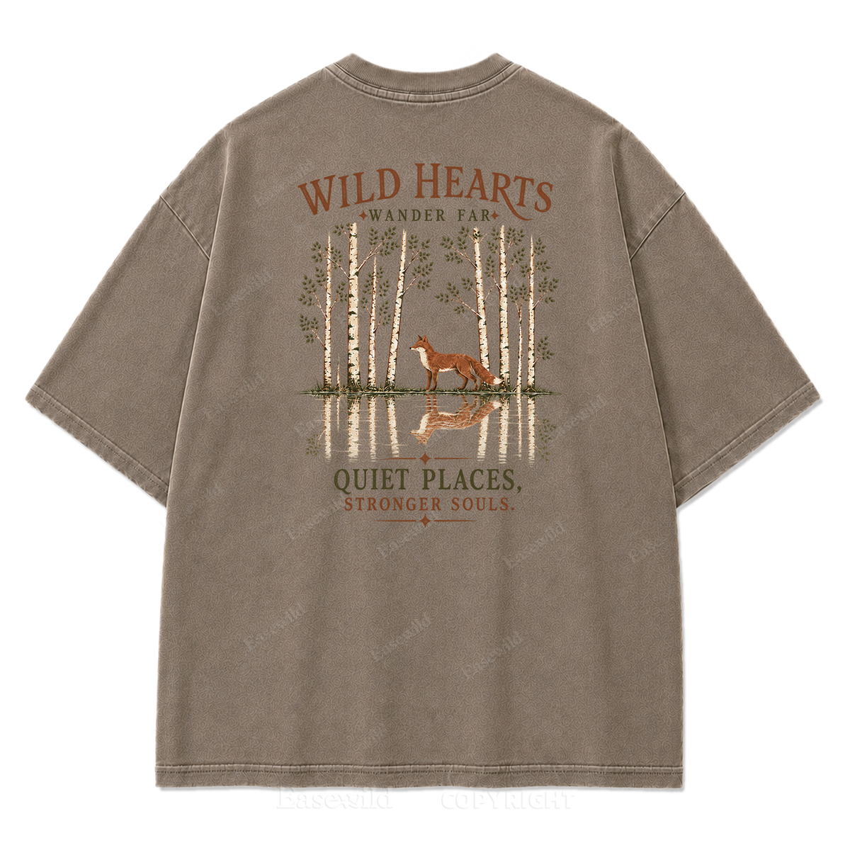 Where the Wild Grows Quiet Print Tee