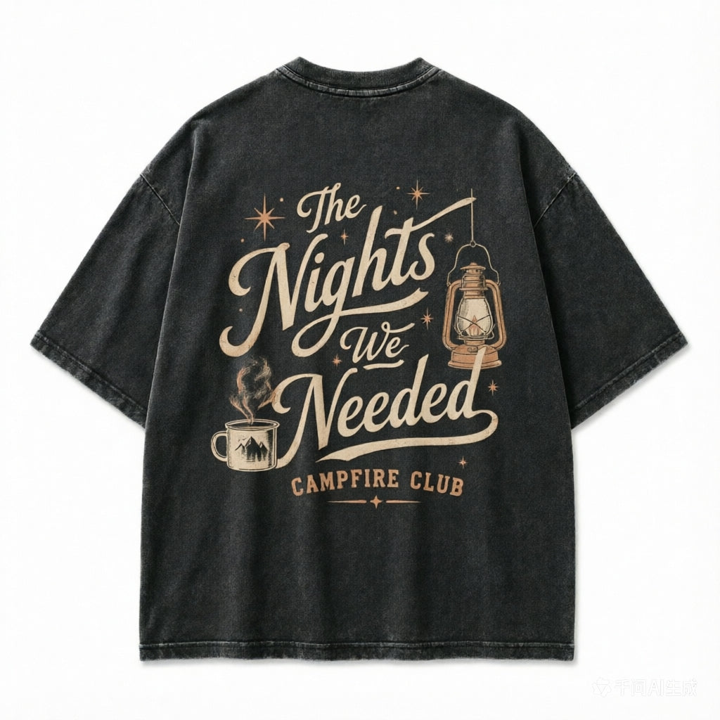 Needed Nights Campfire Club Graphic Tee