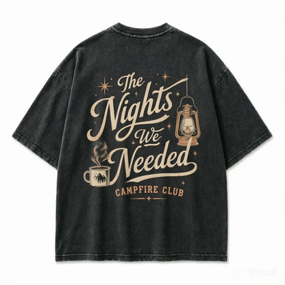 Needed Nights Campfire Club Graphic Tee