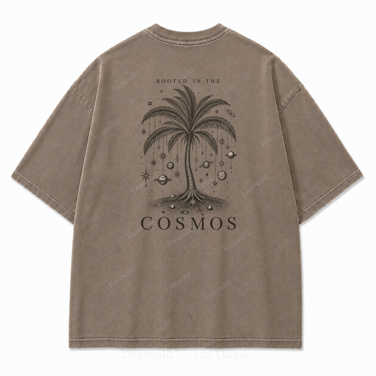 Rooted in the Cosmos Vintage Graphic Print Tee