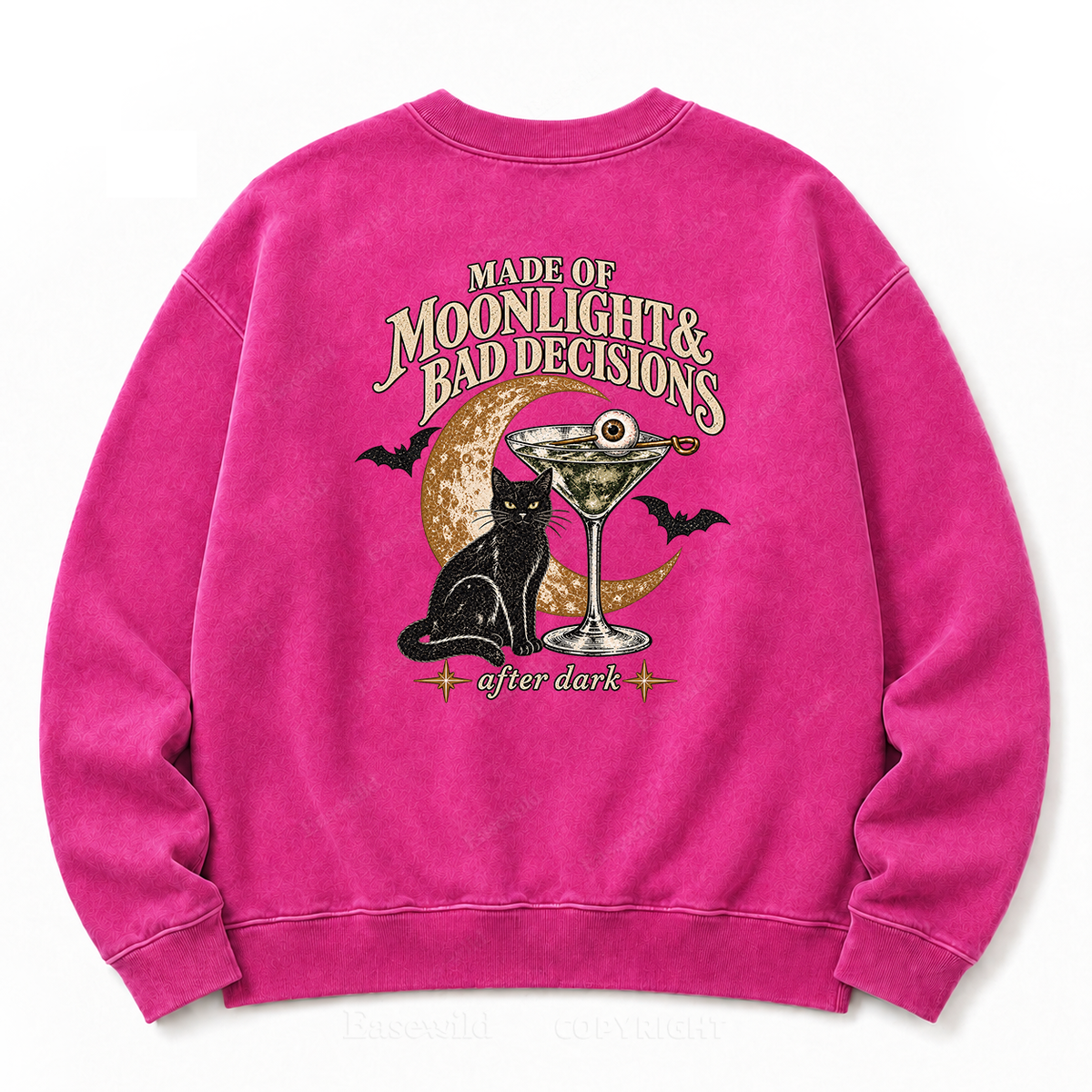 Made of Moonlight & Bad Decisions Washed Sweatshirt